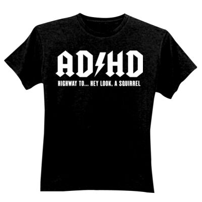 ADHD - Highway to... - GD01 Softstyle Adult T-Shirt Thumbnail