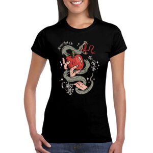 Bright Cider Life - GD72 Softstyle® Ladies' T-Shirt Thumbnail