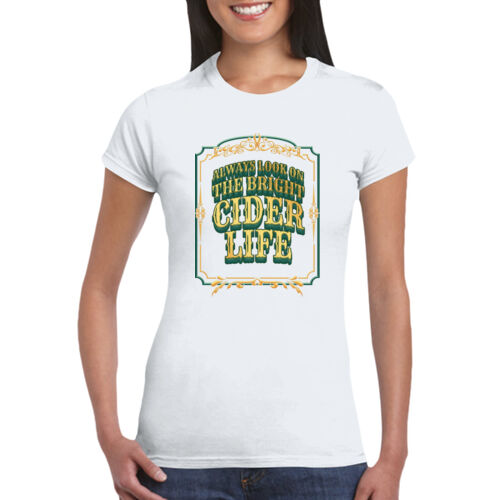 Bright Cider Life 2 - GD72 Softstyle® Ladies' T-Shirt Thumbnail