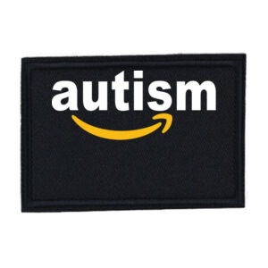 Autism Amazon Style - PR01 Landscape 12cm x 8cm Rectangle Sew-On Patch Thumbnail