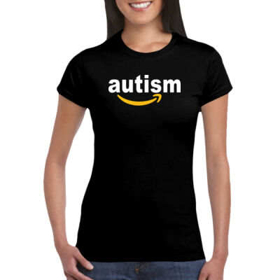 Autism Amazon Style - GD72 Softstyle® Ladies' T-Shirt Thumbnail