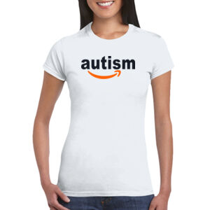 Autism Amazon Style - GD72 Softstyle® Ladies' T-Shirt Thumbnail