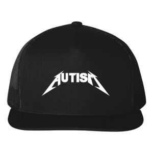 Autism Metallica Style - B645 Vintage Snapback Trucker Thumbnail