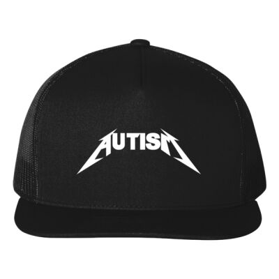 Autism Metallica Style - B645 Vintage Snapback Trucker Thumbnail