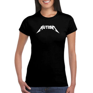 Autism Metallica Style - GD72 Softstyle® Ladies' T-Shirt Thumbnail