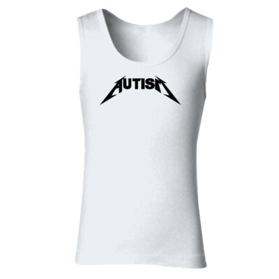 Autism Metallica Style - GD77 Softstyle® Ladies' Tank Top Thumbnail