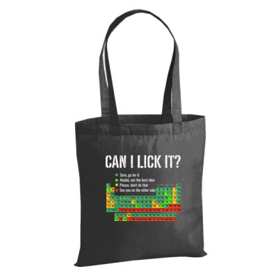 Can I Lick It? - W201 Premium Cotton Tote Thumbnail