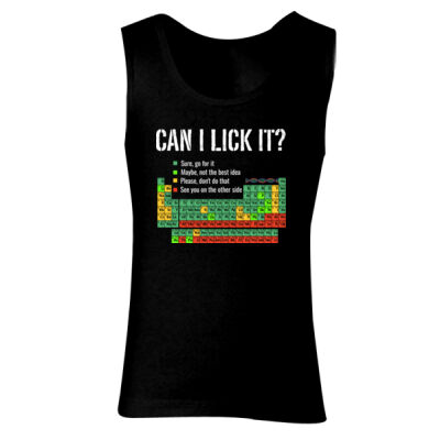 Can I Lick It? - GD77 Softstyle® Ladies' Tank Top Thumbnail