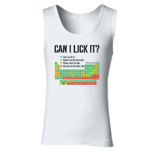 Can I Lick It? - GD77 Softstyle® Ladies' Tank Top Thumbnail
