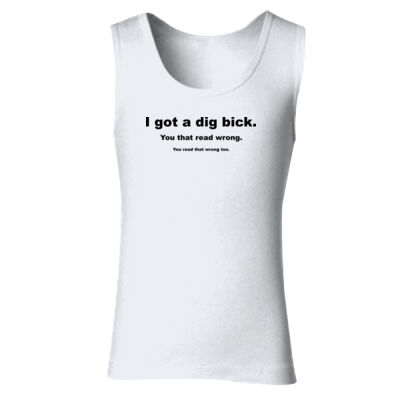 Dig Bick - GD77 Softstyle® Ladies' Tank Top Thumbnail