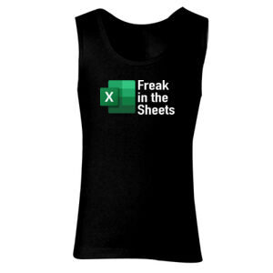 Freak In The Sheets - GD77 Softstyle® Ladies' Tank Top Thumbnail
