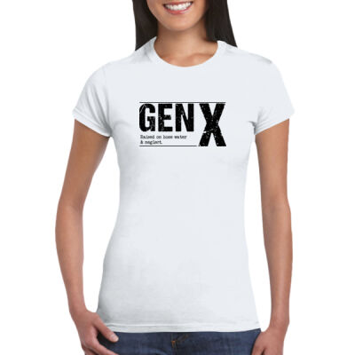 Gen X - GD72 Softstyle® Ladies' T-Shirt Thumbnail