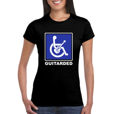Guitarded - GD72 Softstyle® Ladies' T-Shirt Thumbnail
