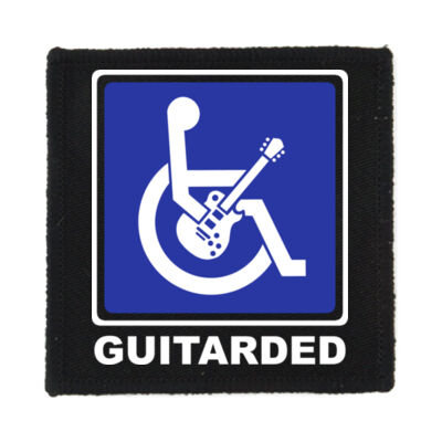 Guitarded - PS01 8cm Square Sew-On Patch Thumbnail