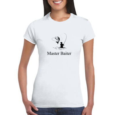 Master Baiter - GD72 Softstyle® Ladies' T-Shirt Thumbnail