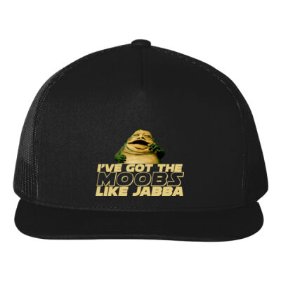 Moobs Like Jabba - B645 Vintage Snapback Trucker Thumbnail