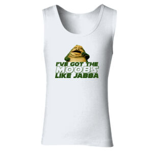 Moobs Like Jabba - GD77 Softstyle® Ladies' Tank Top Thumbnail