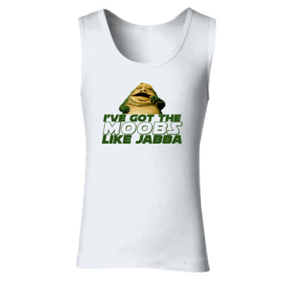 Moobs Like Jabba - GD77 Softstyle® Ladies' Tank Top Thumbnail