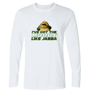 Moobs Like Jabba - GD11 Softstyle® Adult Long Sleeve T-Shirt Thumbnail