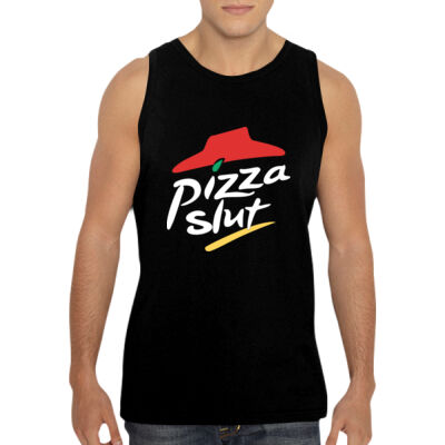Pizza Slut - GD12 Softstyle® Adult Tank Top Thumbnail