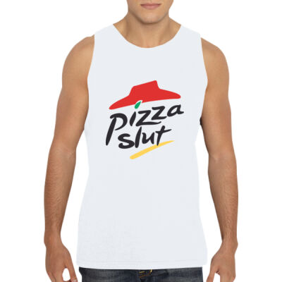 Pizza Slut - GD12 Softstyle® Adult Tank Top Thumbnail