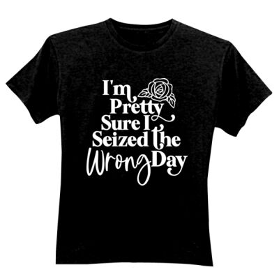 Seized The Wrong Day - GD01 Softstyle Adult T-Shirt Thumbnail