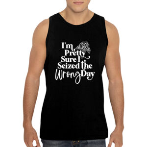 Seized The Wrong Day - GD12 Softstyle® Adult Tank Top Thumbnail
