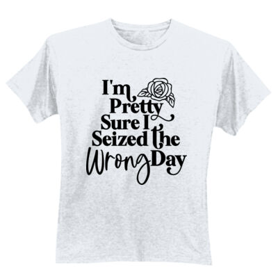 Seized The Wrong Day - GD01 Softstyle Adult T-Shirt Thumbnail