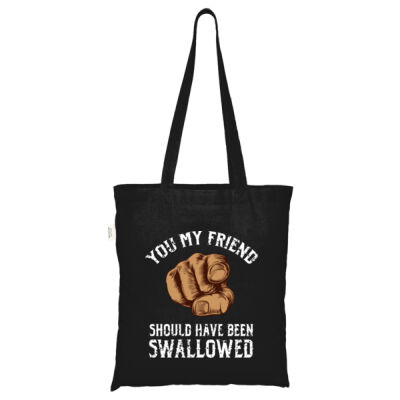 Should Have Been Swallowed - ECO001 100% Recycled Cotton Tote Bag Thumbnail