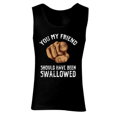 Should Have Been Swallowed - GD77 Softstyle® Ladies' Tank Top Thumbnail