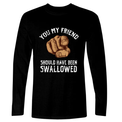 Should Have Been Swallowed - GD11 Softstyle® Adult Long Sleeve T-Shirt Thumbnail