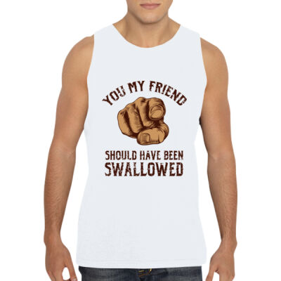 Should Have Been Swallowed - GD12 Softstyle® Adult Tank Top Thumbnail