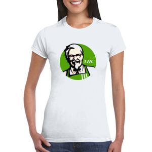 THC - GD72 Softstyle® Ladies' T-Shirt Thumbnail