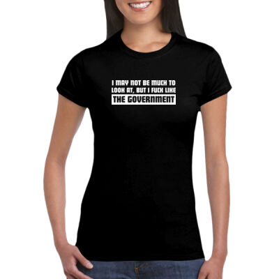 The Government - GD72 Softstyle® Ladies' T-Shirt Thumbnail