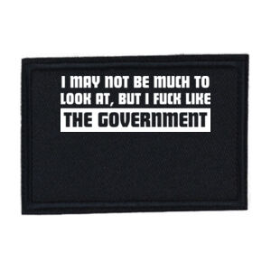The Government - PR01 Landscape 12cm x 8cm Rectangle Sew-On Patch Thumbnail
