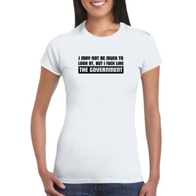 The Government - GD72 Softstyle® Ladies' T-Shirt Thumbnail