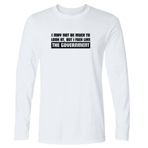 The Government - GD11 Softstyle® Adult Long Sleeve T-Shirt Thumbnail