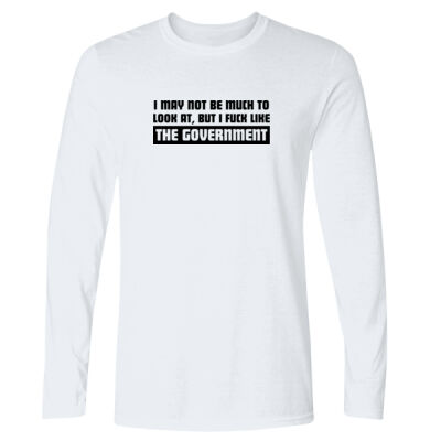 The Government - GD11 Softstyle® Adult Long Sleeve T-Shirt Thumbnail
