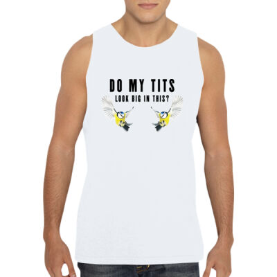 Tits - GD12 Softstyle® Adult Tank Top Thumbnail