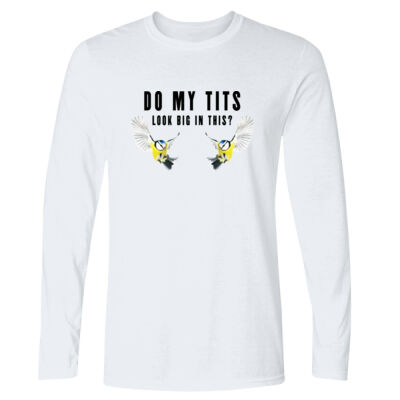 Tits - GD11 Softstyle® Adult Long Sleeve T-Shirt Thumbnail