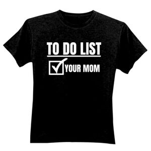 To Do List - GD01 Softstyle Adult T-Shirt Thumbnail