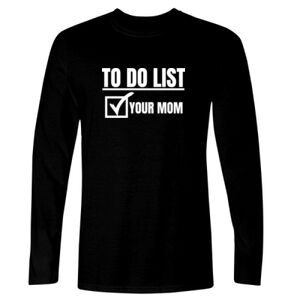 To Do List - GD11 Softstyle® Adult Long Sleeve T-Shirt Thumbnail