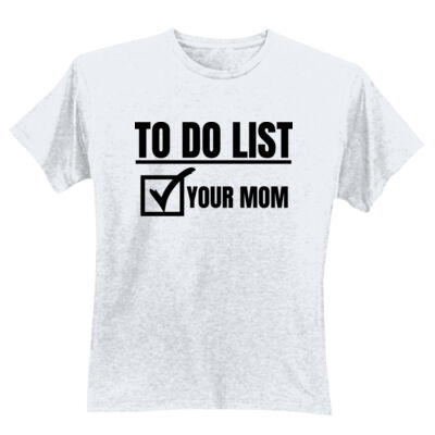 To Do List - GD01 Softstyle Adult T-Shirt Thumbnail