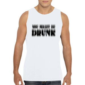 You Might Be Drunk - GD12 Softstyle® Adult Tank Top Thumbnail