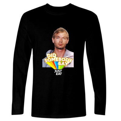 Just Eat - GD11 Softstyle® Adult Long Sleeve T-Shirt Thumbnail