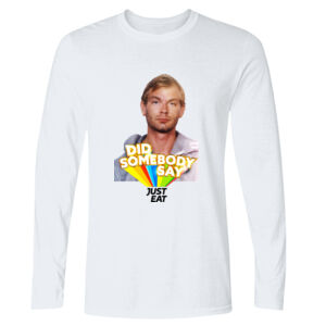Just Eat - GD11 Softstyle® Adult Long Sleeve T-Shirt Thumbnail