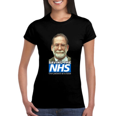 Saving The NHS - GD72 Softstyle® Ladies' T-Shirt Thumbnail