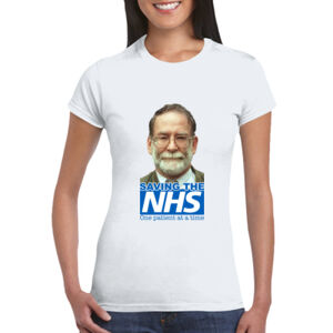 Saving The NHS - GD72 Softstyle® Ladies' T-Shirt Thumbnail