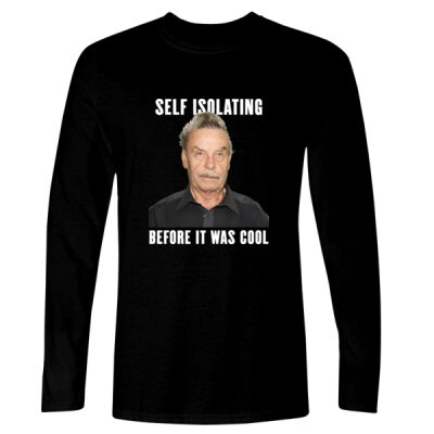 Self Isolating - GD11 Softstyle® Adult Long Sleeve T-Shirt Thumbnail
