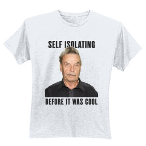 Self Isolating - GD01 Softstyle Adult T-Shirt Thumbnail